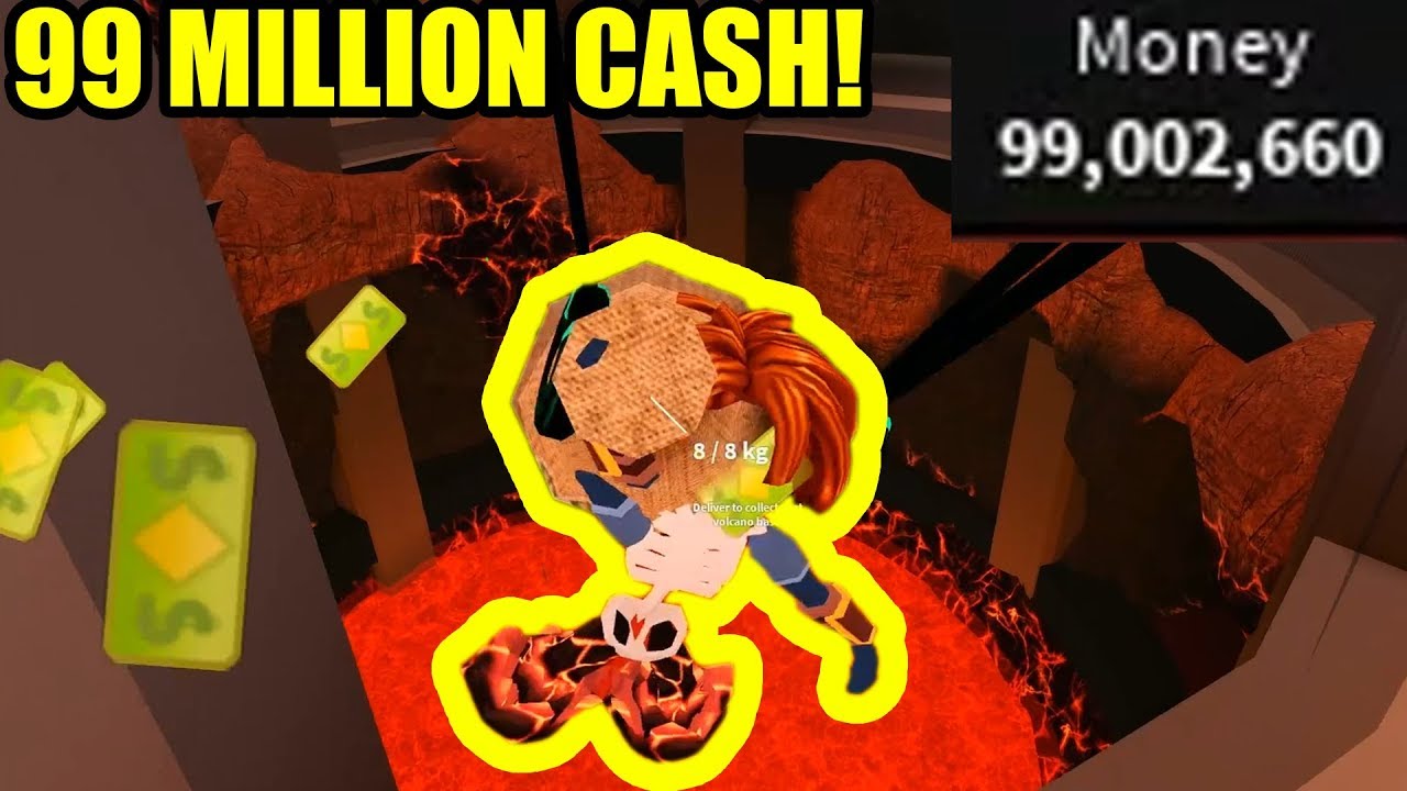 Getting 99 MILLION CASH as BACON HAIR in Roblox Jailbreak