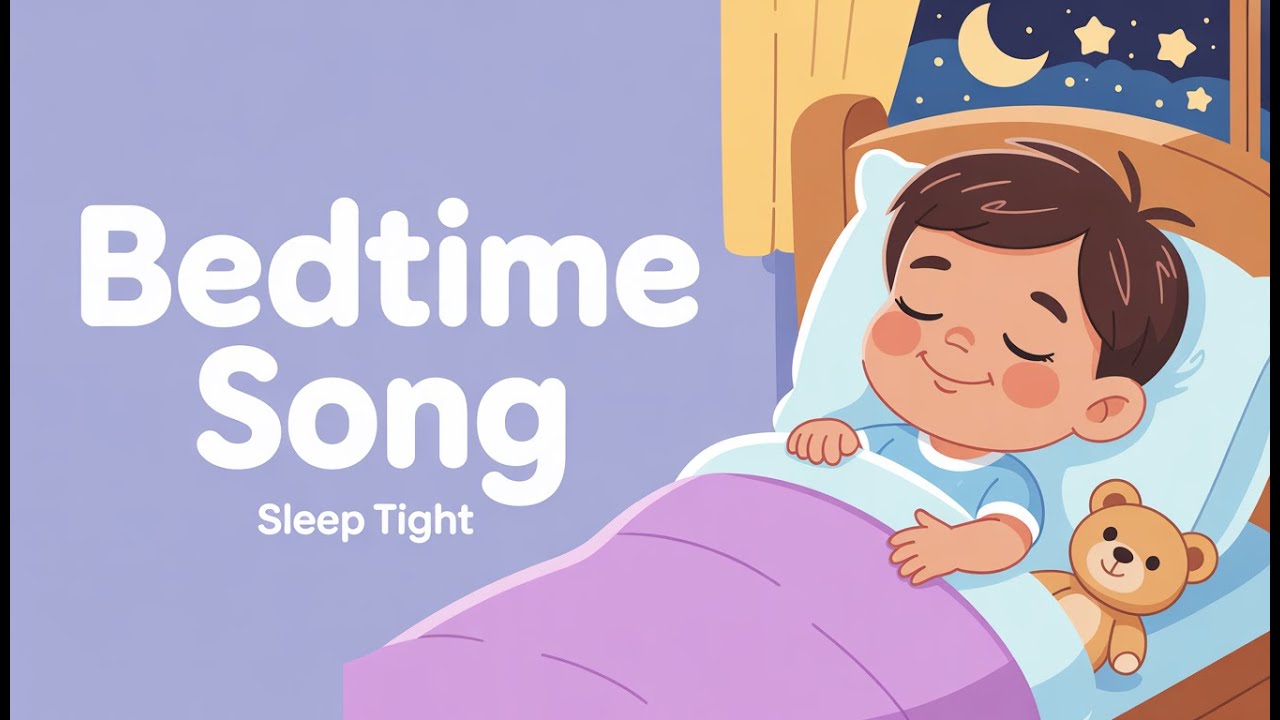 Bedtime Song for Toddlers | Sleep Tight & Sweet Dreams | Rainbow Tots TV