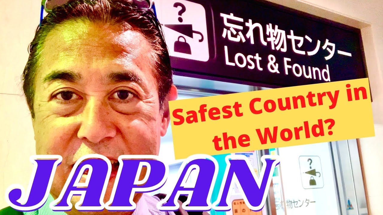 Japan safest country in the world? Japan lost and found