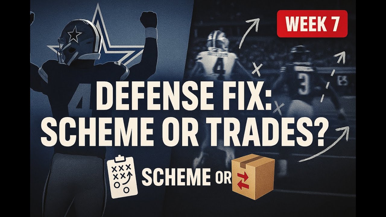Dak’s ELITE, Week 7 Preview + REAL Fixes Before the Trade Deadline! Week 7 Preview #dallascowboys