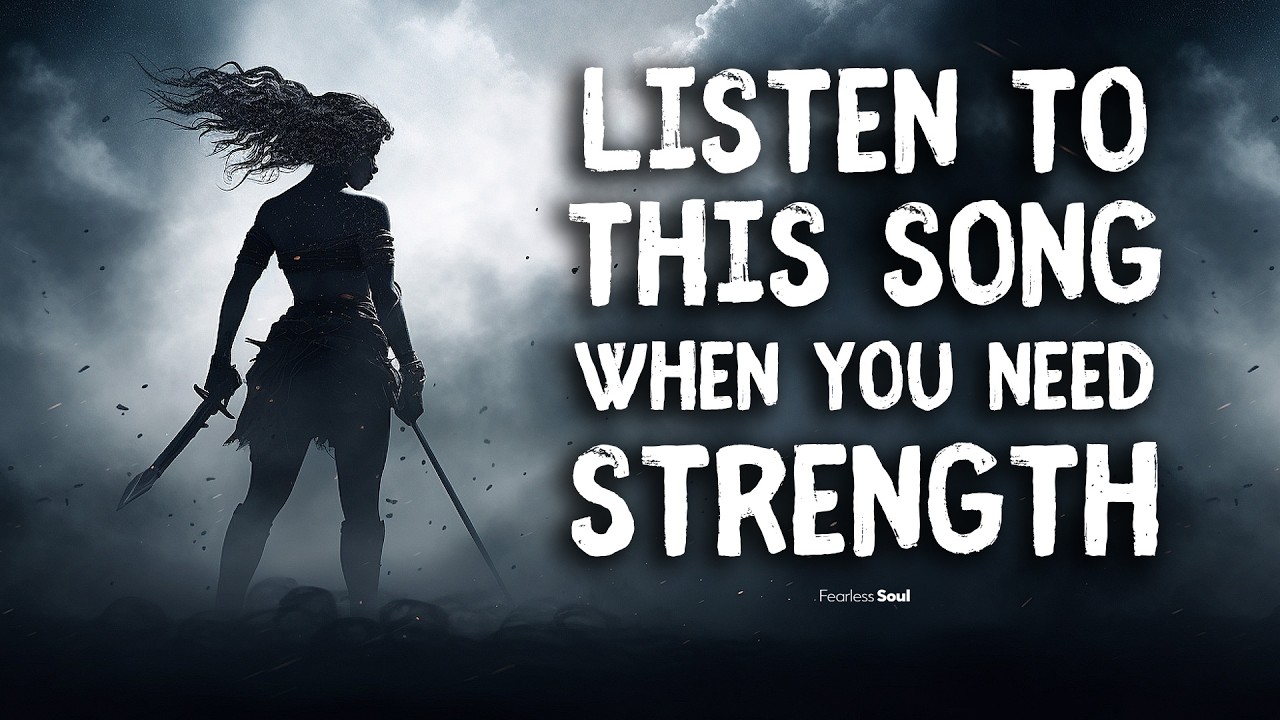 This Song is For All of You Fighting Battles Alone 👊🏽 (WARRIOR - Official Lyric Video) ⚔️