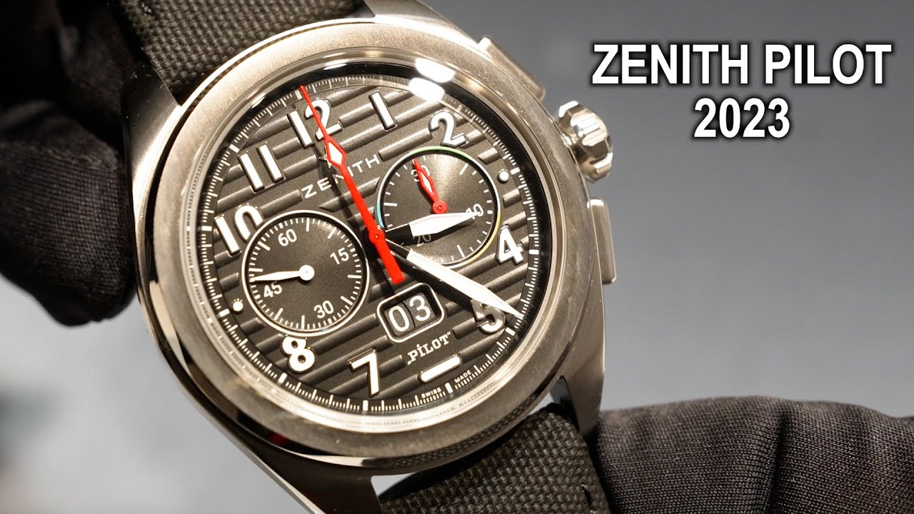 Great Features of New Zenith Pilot Watch 2023 #watchesandwonders2023