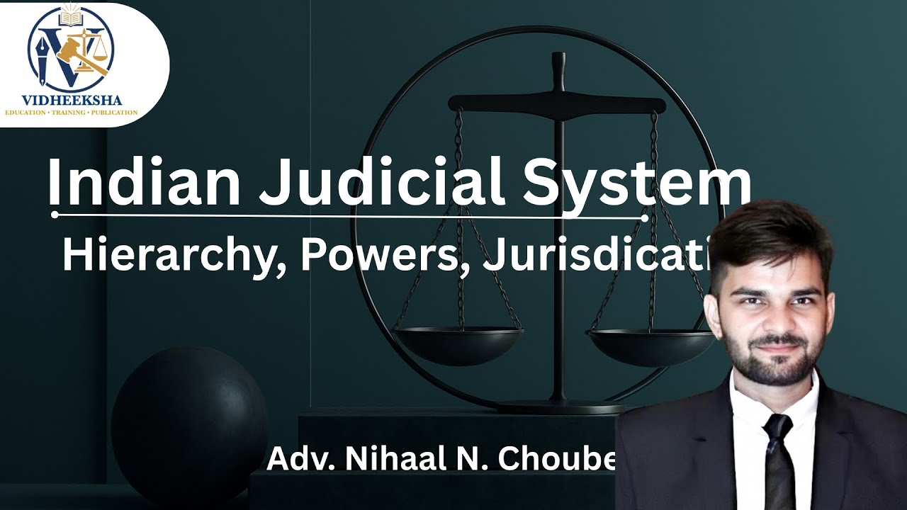 Indian Judicial Hierarchy Explained In Hindi | Supreme Court to Lower Courts | Powers & Jurisdiction