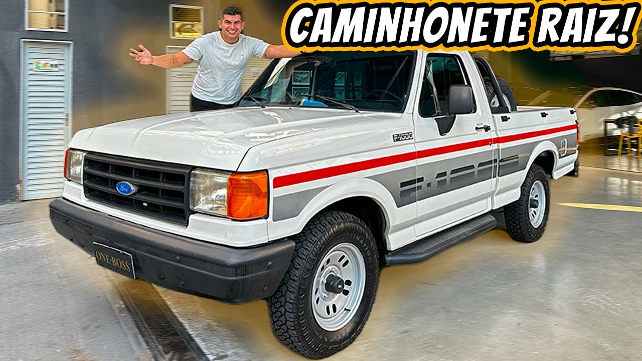 Ford F-1000 Super 1995 - A caminhonete antiga MAIS PROCURADA no momento!