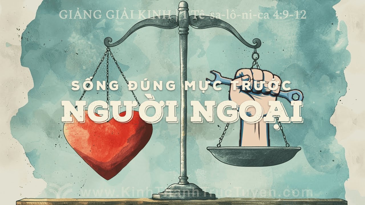 Sống Đúng Mực Trước Người Ngoại | 1 Tê-sa-lô-ni-ca 4:9-12 | 