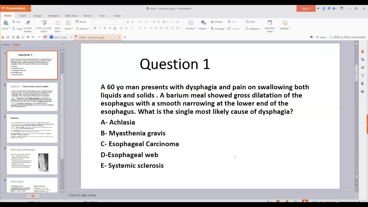 PLAB 1 PAST PAPER QUESTION- GASTROENTEROLOGY- 1700