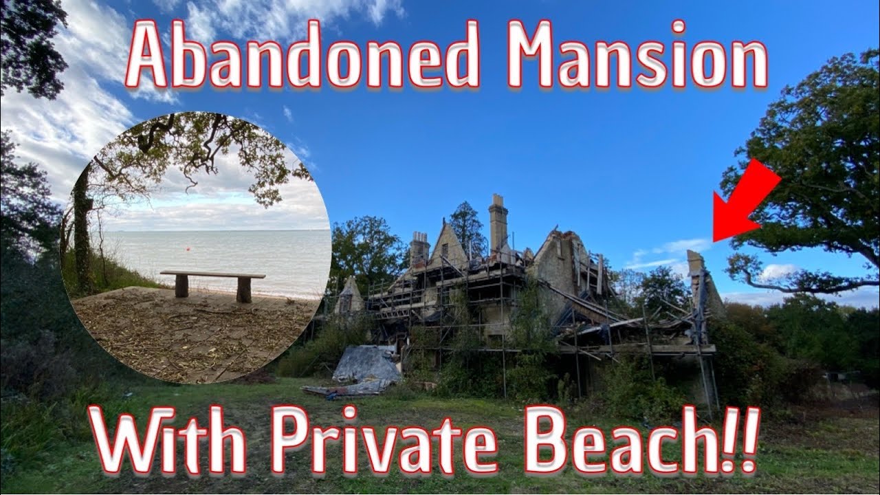 We Explore This Abandoned Mansion That Had It’s Own Beach!!