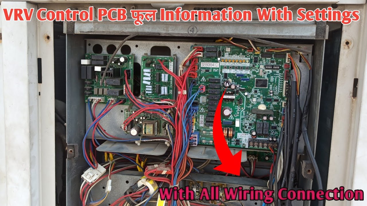 Vrv Full Information About All Wiring Connection || VRV 3 Complete Connection with All Settings