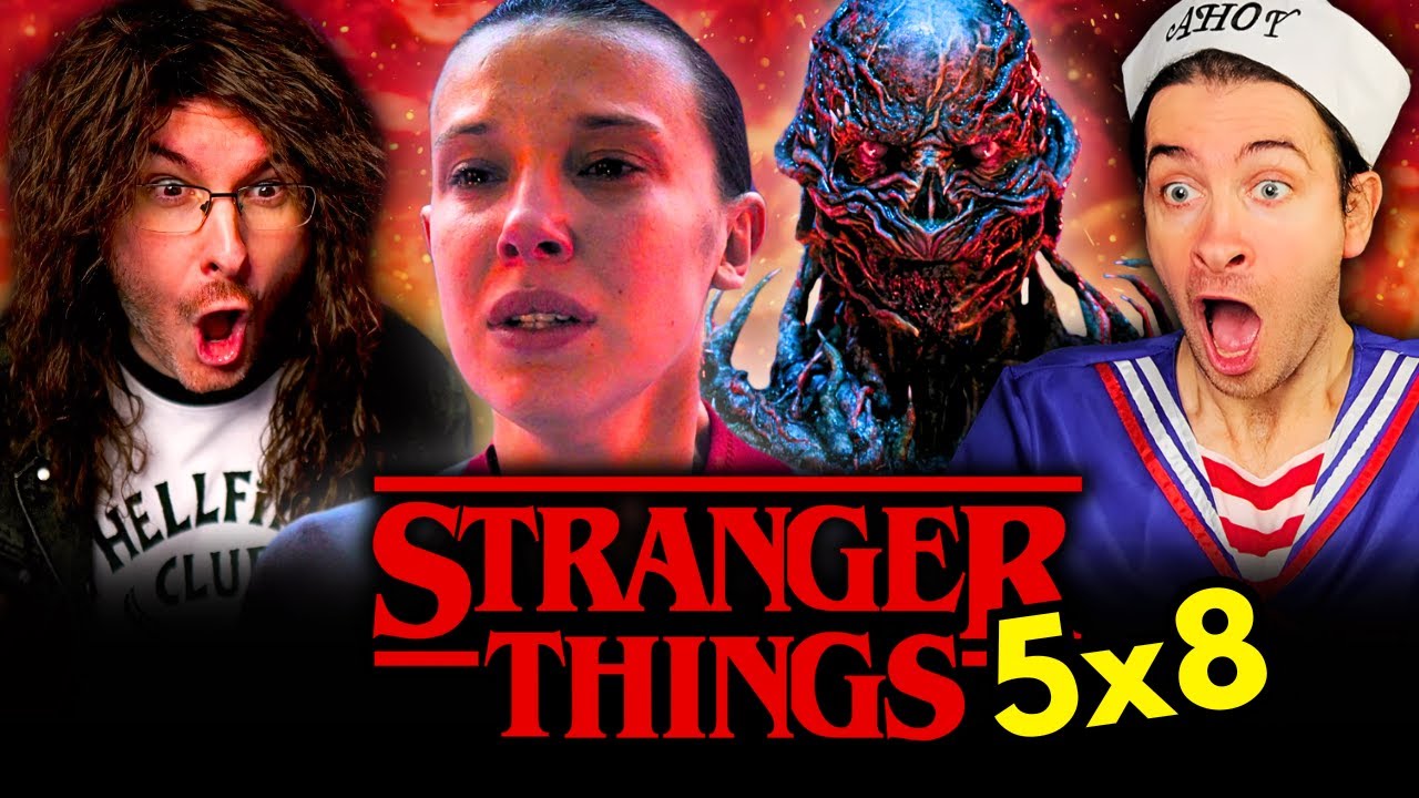 THE FINALE! | STRANGER THINGS SEASON 5 EPISODE 8 FINALE REACTION