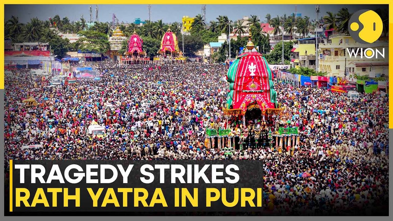 Puri Rath Yatra Chaos: Hundreds Injured, 625 Hospitalised | WION