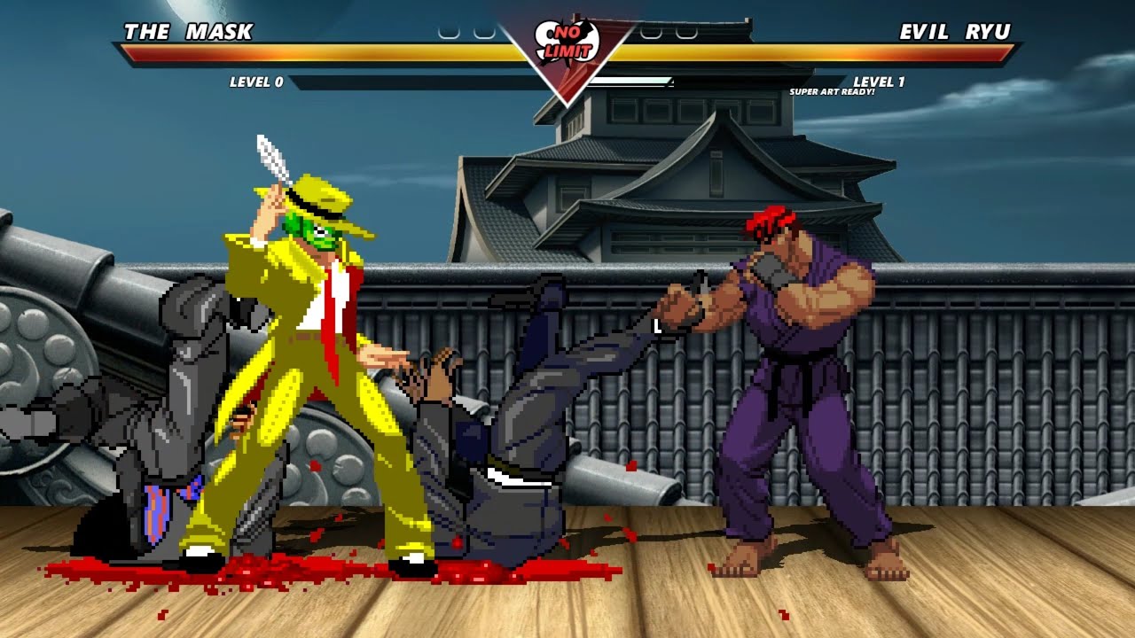 THE MASK vs EVIL RYU - Highest Level Awesome Fight!