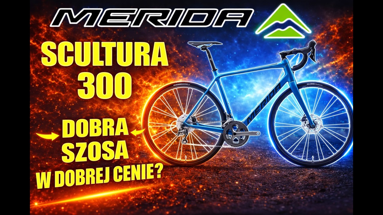 MERIDA SCULTURA 300 2022 // Dobry i Tani Rower Szosowy Idealny Do Modyfikacji