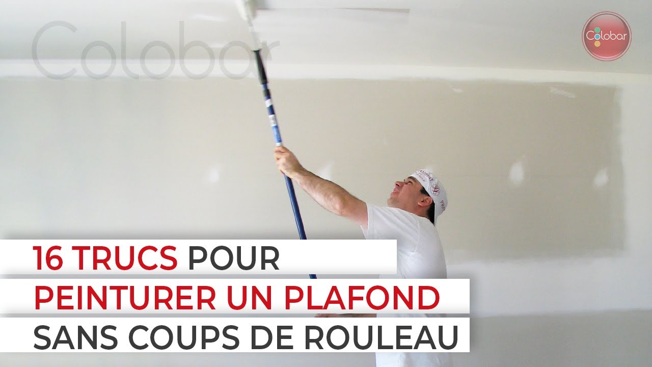 16 trucs pour peinturer un plafond sans coups de rouleau