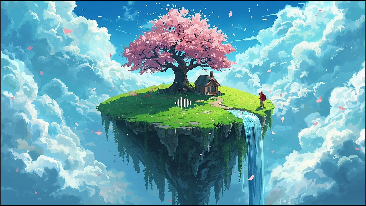 Chill lofi - peaceful study music to stay focused | 1 hour