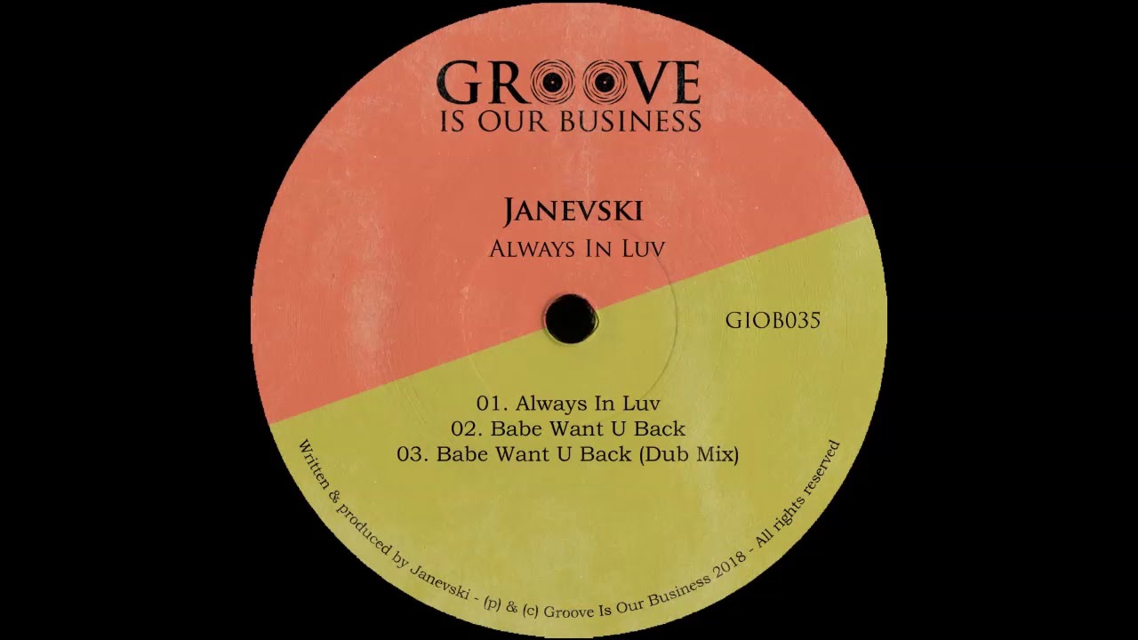 Janevski - Always In Luv [Groove Is Our Business]