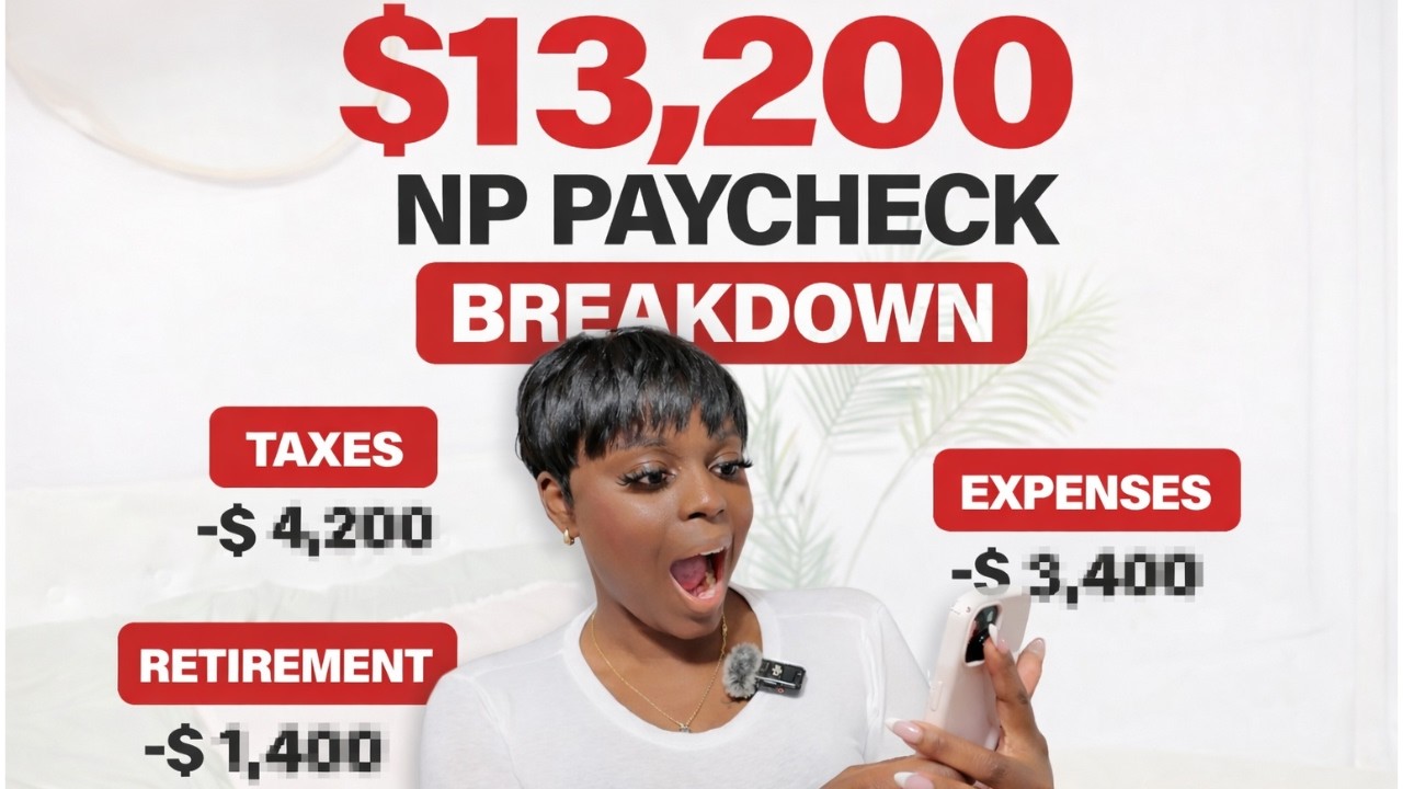 I made $13,200 in February as a Nurse Practitioner...Here's the Breakdown