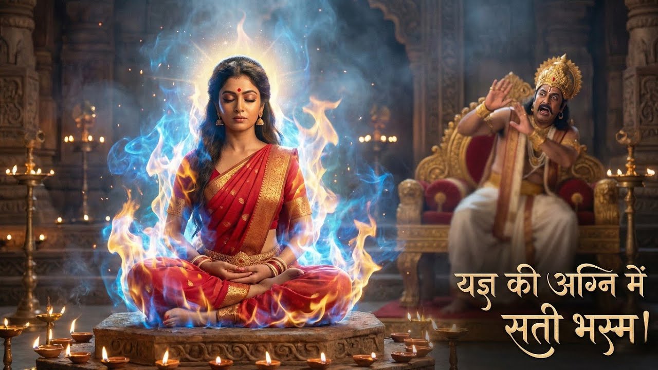 दक्ष यज्ञ विध्वंस: शिव के 'वीरभद्र' ने कैसे किया अहंकार का सर्वनाश? #LordShiva #Sati #Mahadev #ai
