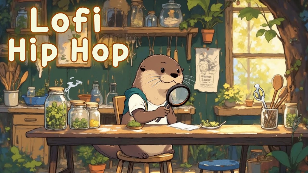 Hmm… Research??? 🔍💡 Soft Lofi Hip Hop with Otter