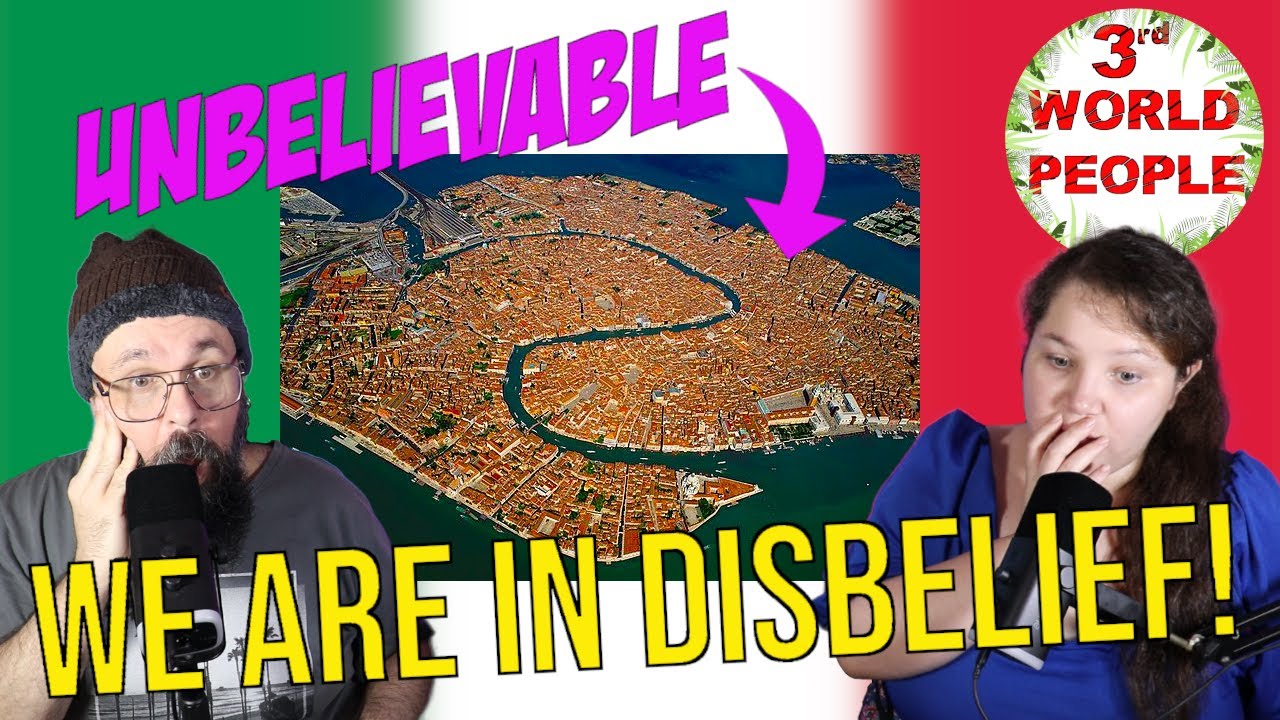 3rd WORLD PEOPLE REACT: THE CRAZY ENGINEERING OF VENICE | ITALY REACTION
