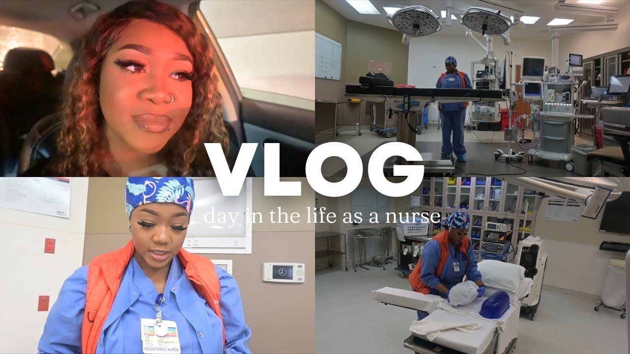 VLOG: DAY IN THE LIFE AS A OR NURSE | NIGHT SHIFT (realistic vlog)