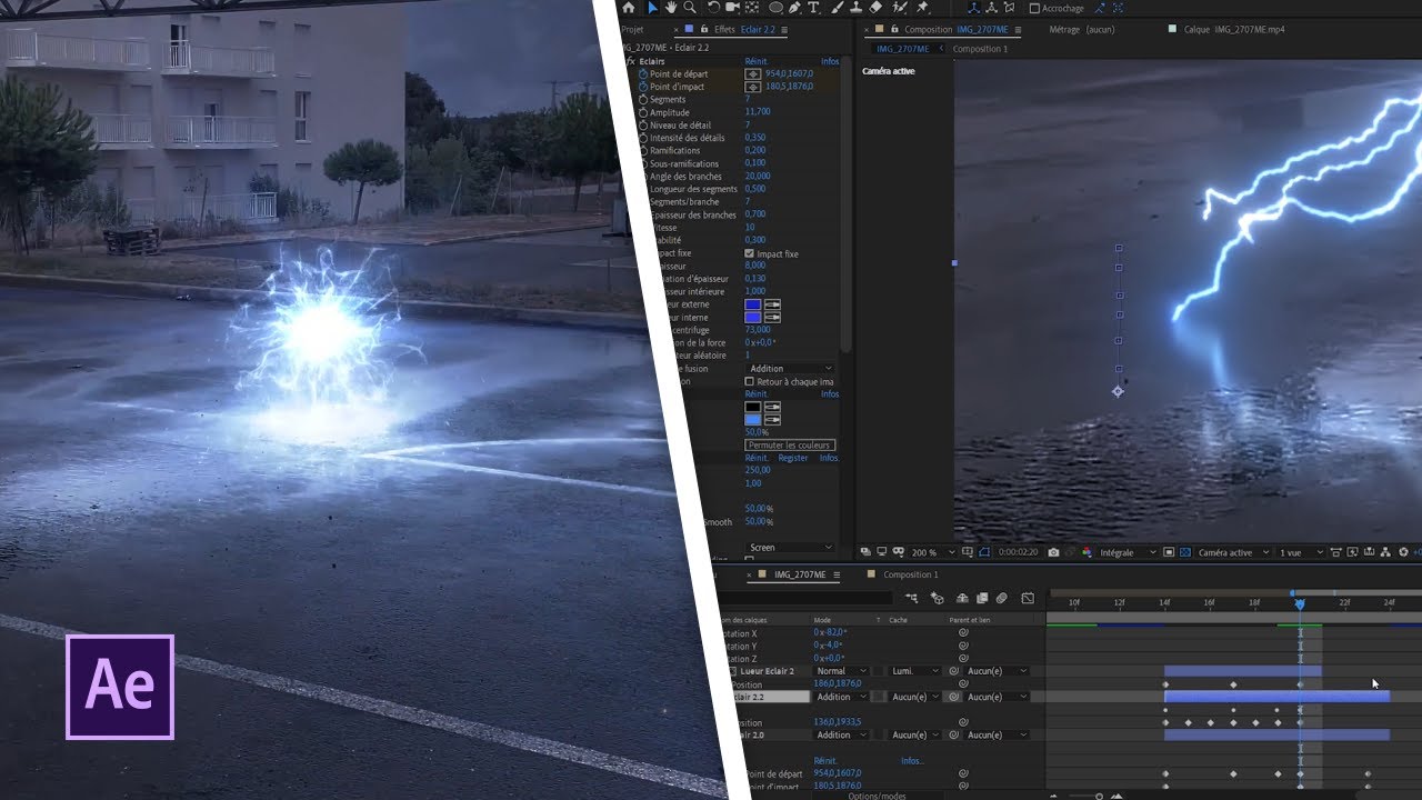 Making of VFX - Paradox [After Effects]