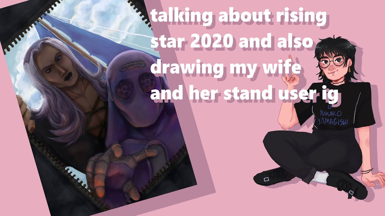 talking about scad rising star 2020! + jojo art