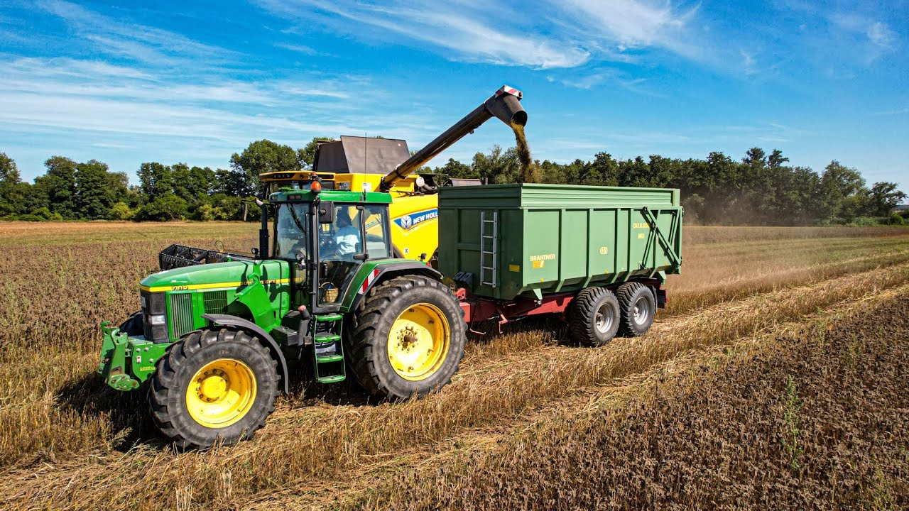 Exklusiv! Phacelia Ernte|John Deere 7810|New Holland CR9.80 - 2022