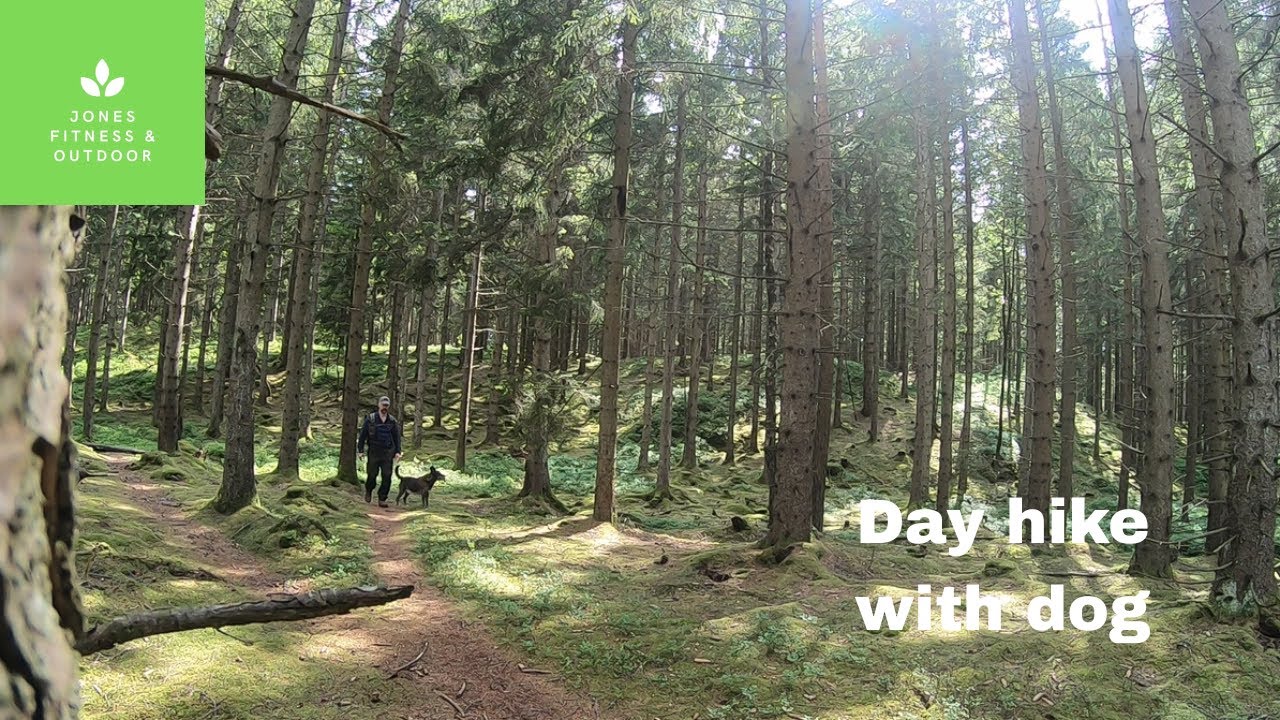 Day hike with dog