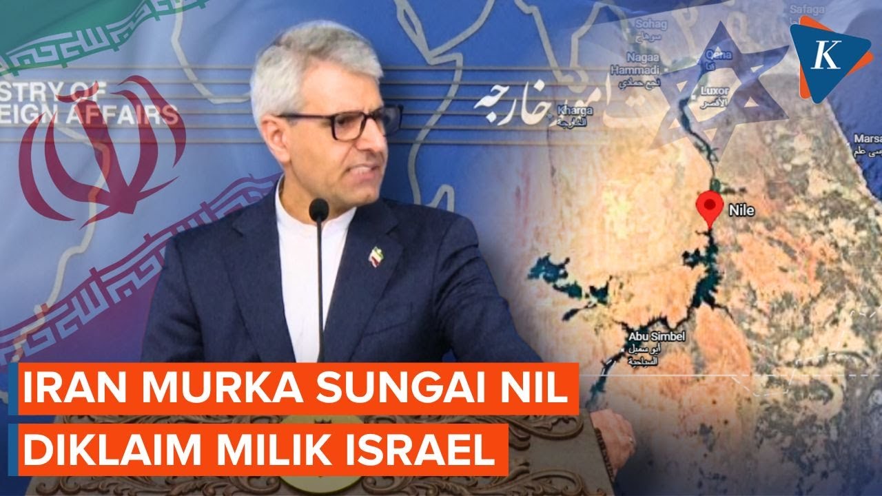 Iran Murka Israel Klaim Sungai Nil hingga Sungai Eufrat Sebagai Miliknya