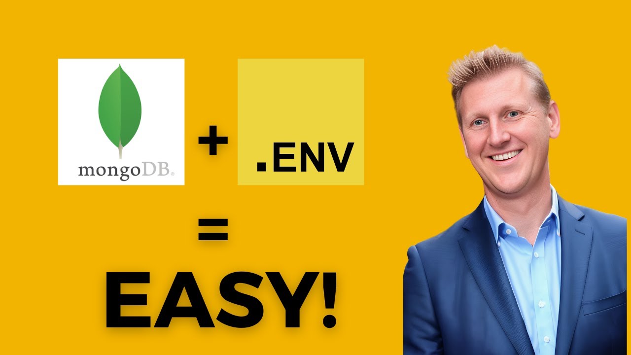 How to put a MongoDB connection string into a .env file