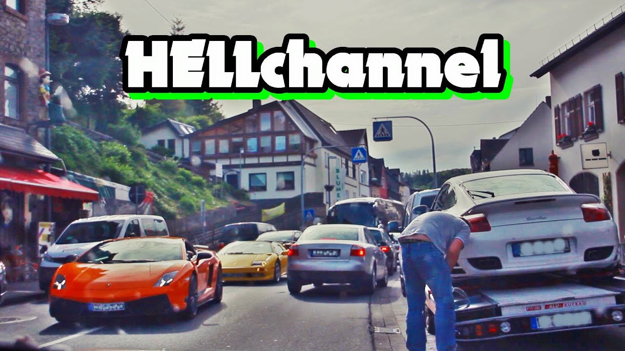 Fahrt durch Adenau - nice cars - Touristenfahrten  SOUND N&uuml;rburgring Nordschleife