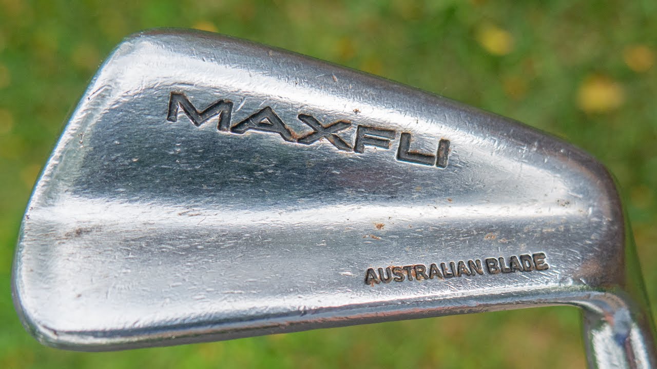 1979 Dunlop Maxfli Australian Blade Irons - The Vintage Golfer