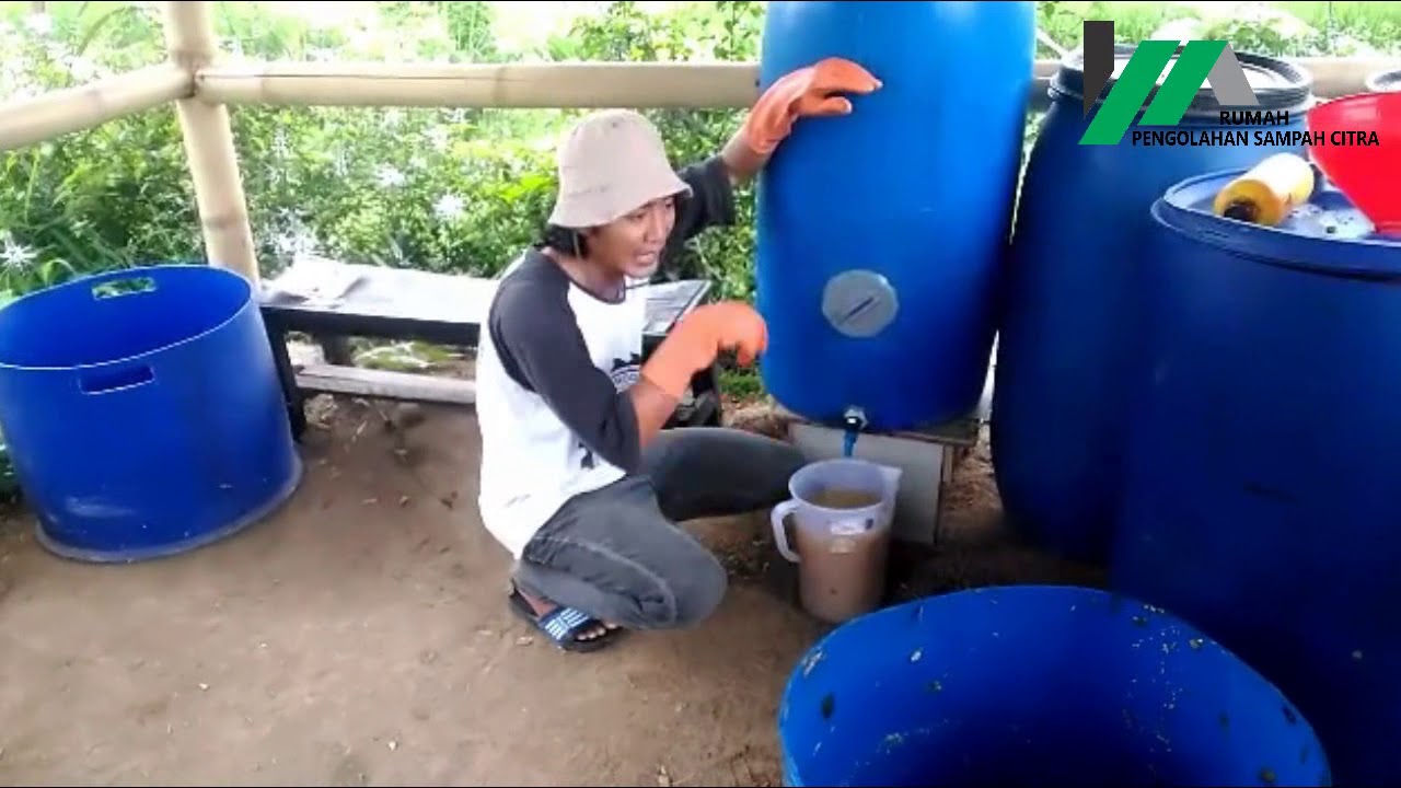 CARA MEMBUAT PUPUK ORGANIK CAIR
