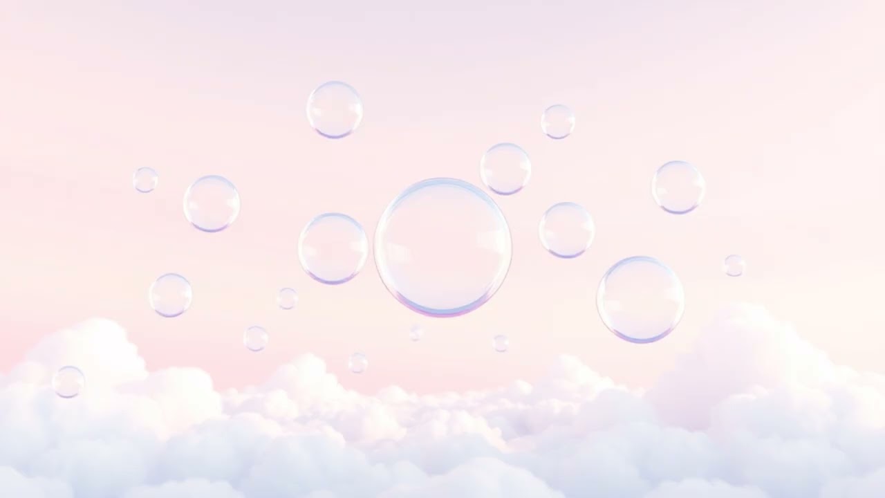 Baby Sleep Sensory Video 🌈 Rainbow Bubbles – Calming Colors for Babies 0-3