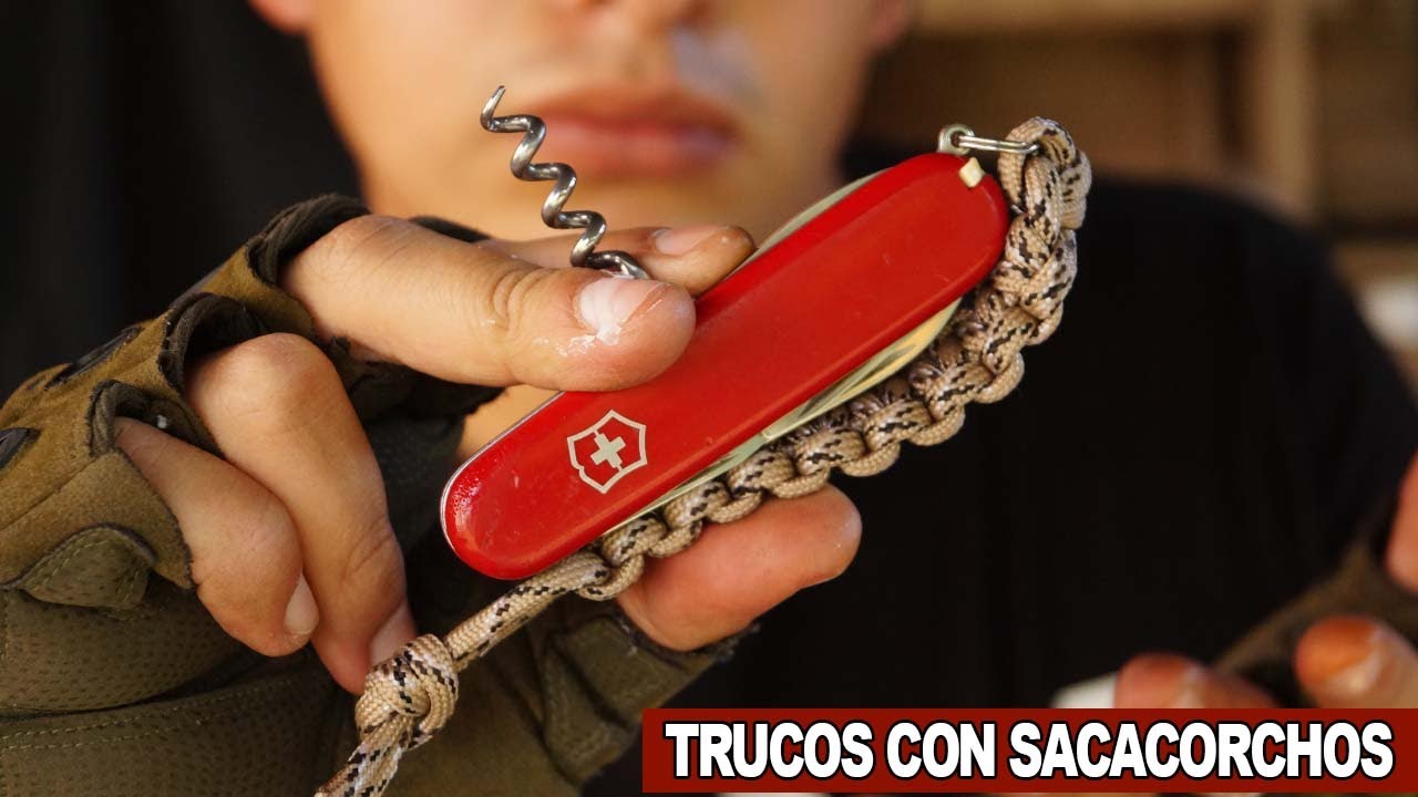 Trucos con SACACORCHOS Victorinox Que no conocías - YMX supervivencia