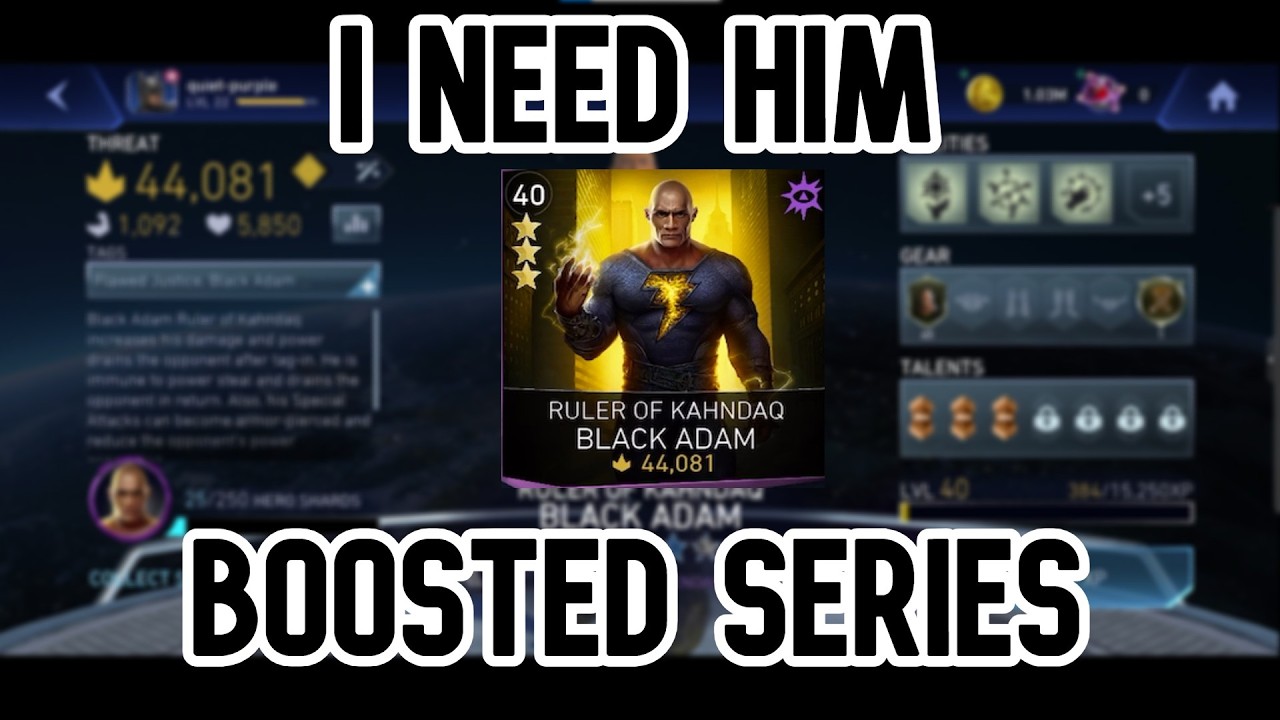 Can I Get The Fastest % Damage Dealer in the game? - Injustice 2 Mobile Boosted Series