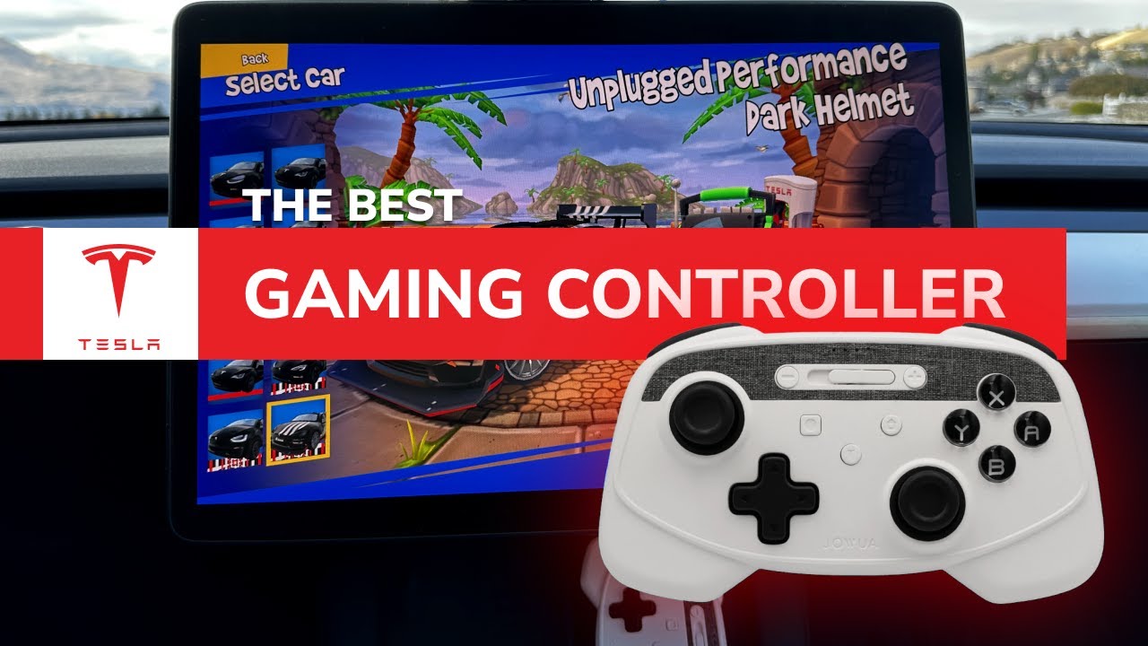The best Tesla Gaming Controller: Jowua's wireless controller