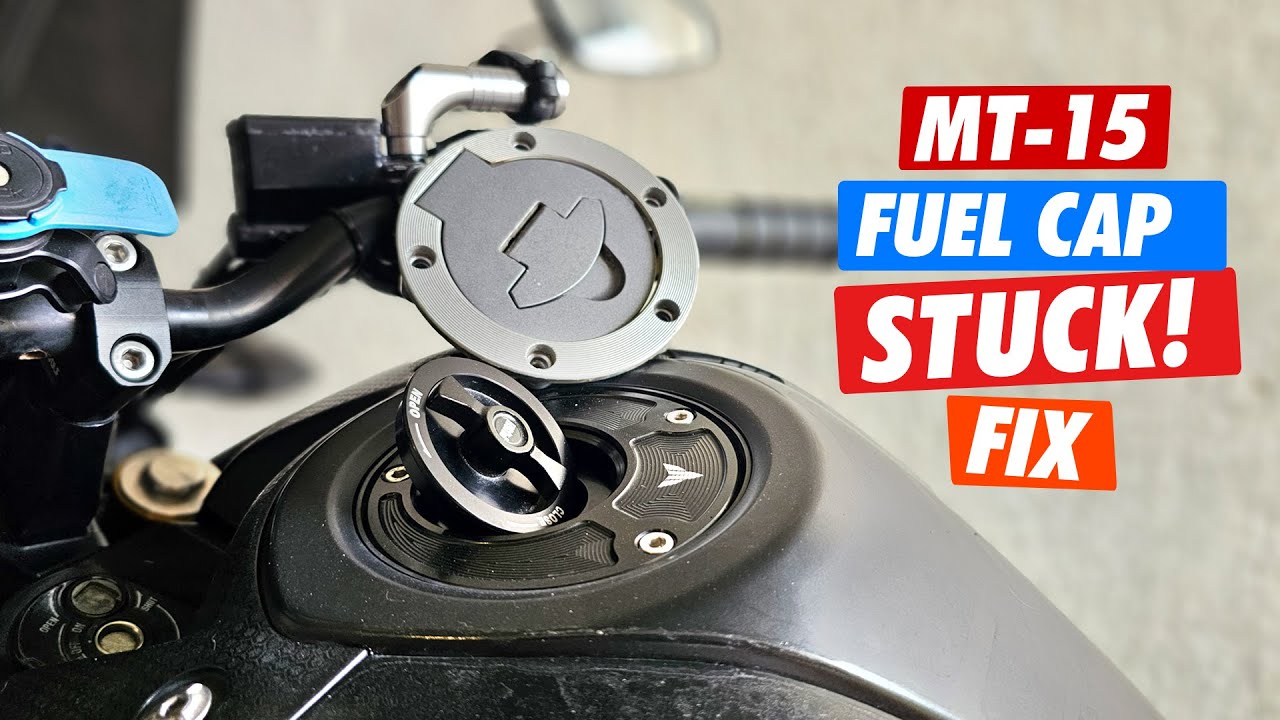 Fuel Cap Installation is EASY Step-by-Step Yamaha MT15