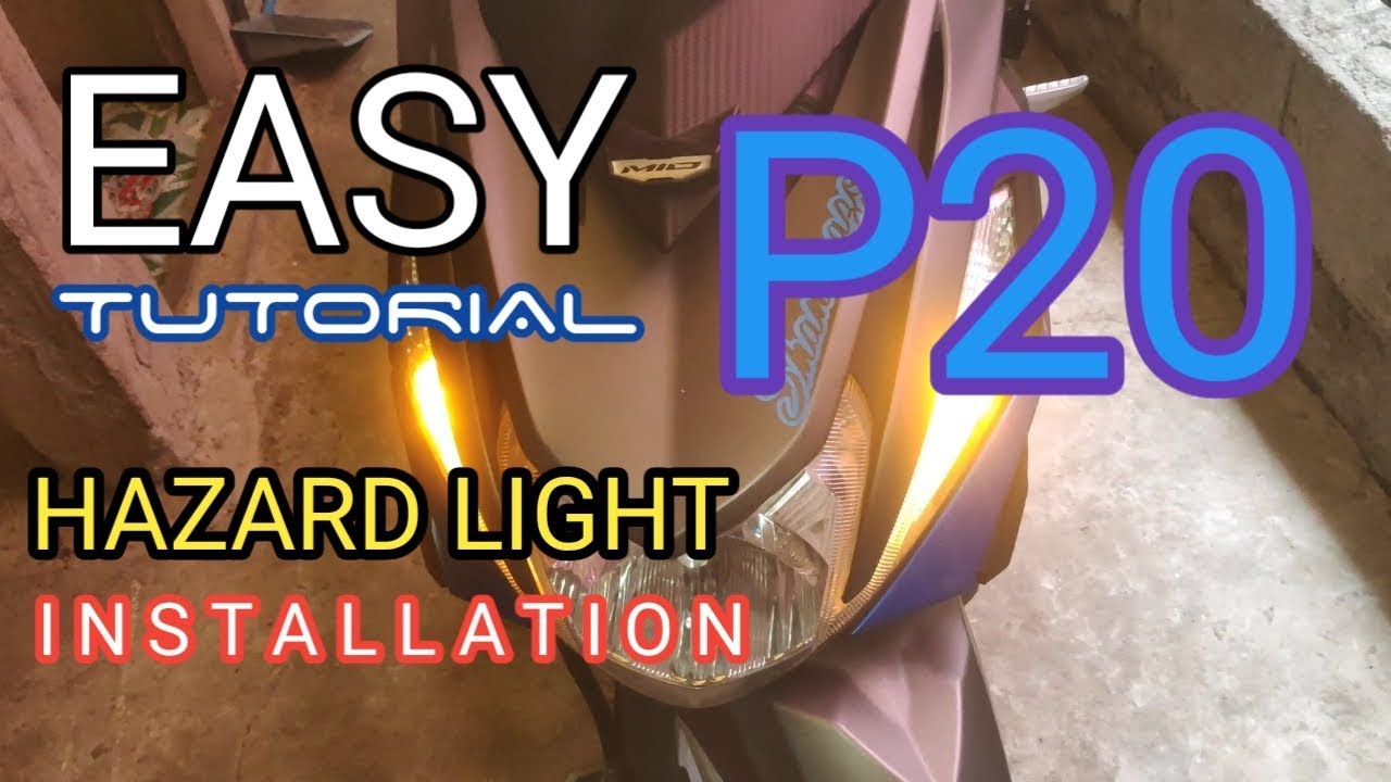 How to install hazard light | Switch | Mio I 125