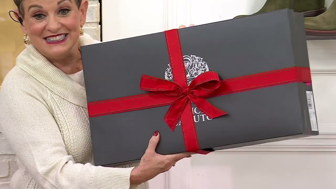 Vince Camuto Water Repellent Leather/Suede Tall Boots - Vianah on QVC