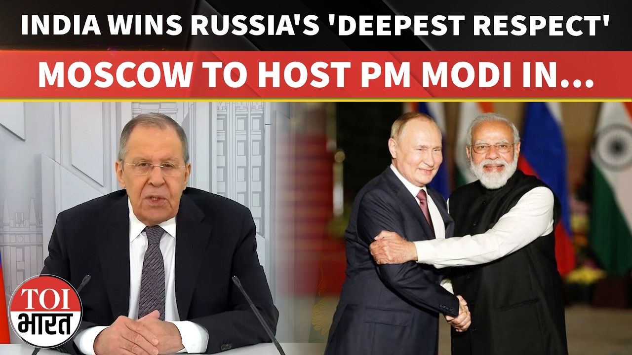 &lsquo;Deepest Respect&rsquo;: Russian FM Sergei Lavrov Backs India&rsquo;s Rise, Confirms PM Modi's Moscow Visit Soon