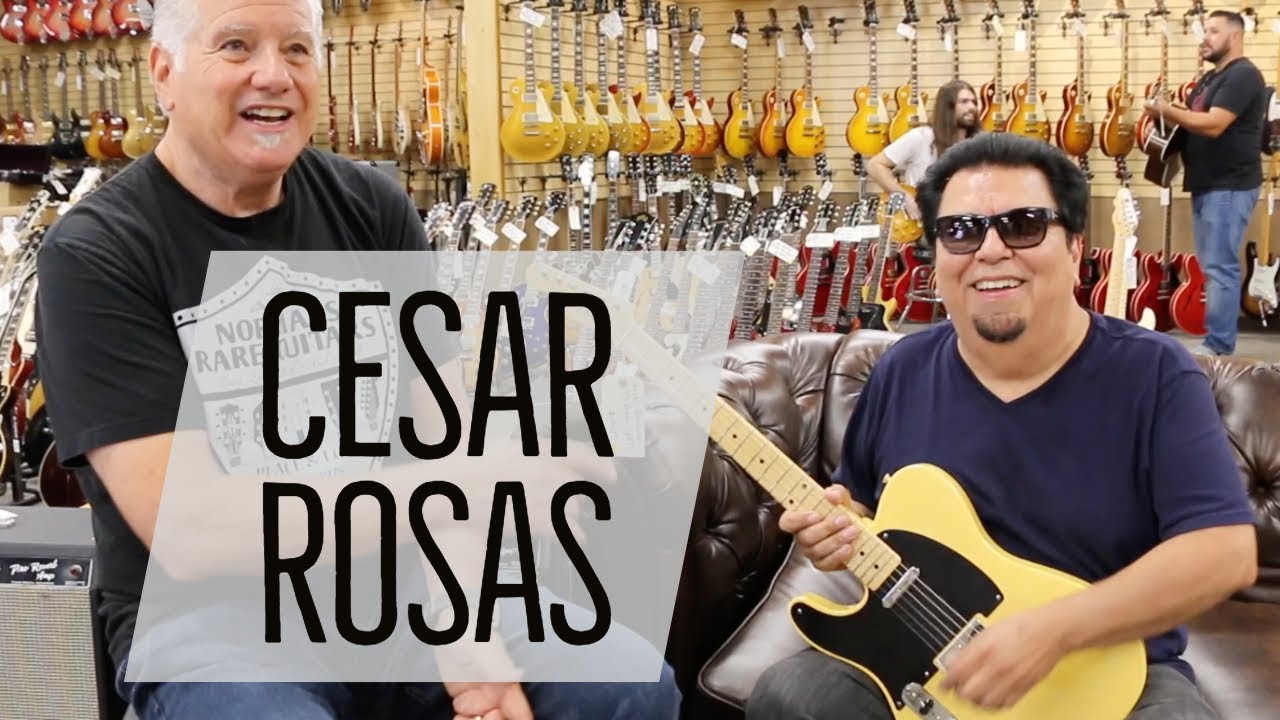 Los Lobos Guitarist & Singer Cesar Rosas | Fender American '52 Telecaster Reissue Lefty