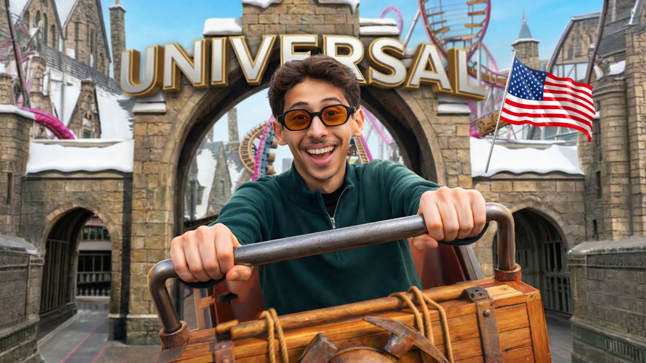 افضل مدينة ترفيهية في امريكا🔥 | 🎢Universal Studio