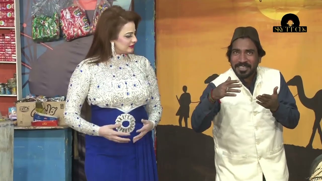Afreen Pari  || Nadeem Chitta Performance || Punjabi Stage Drama Comedy Clips 2022