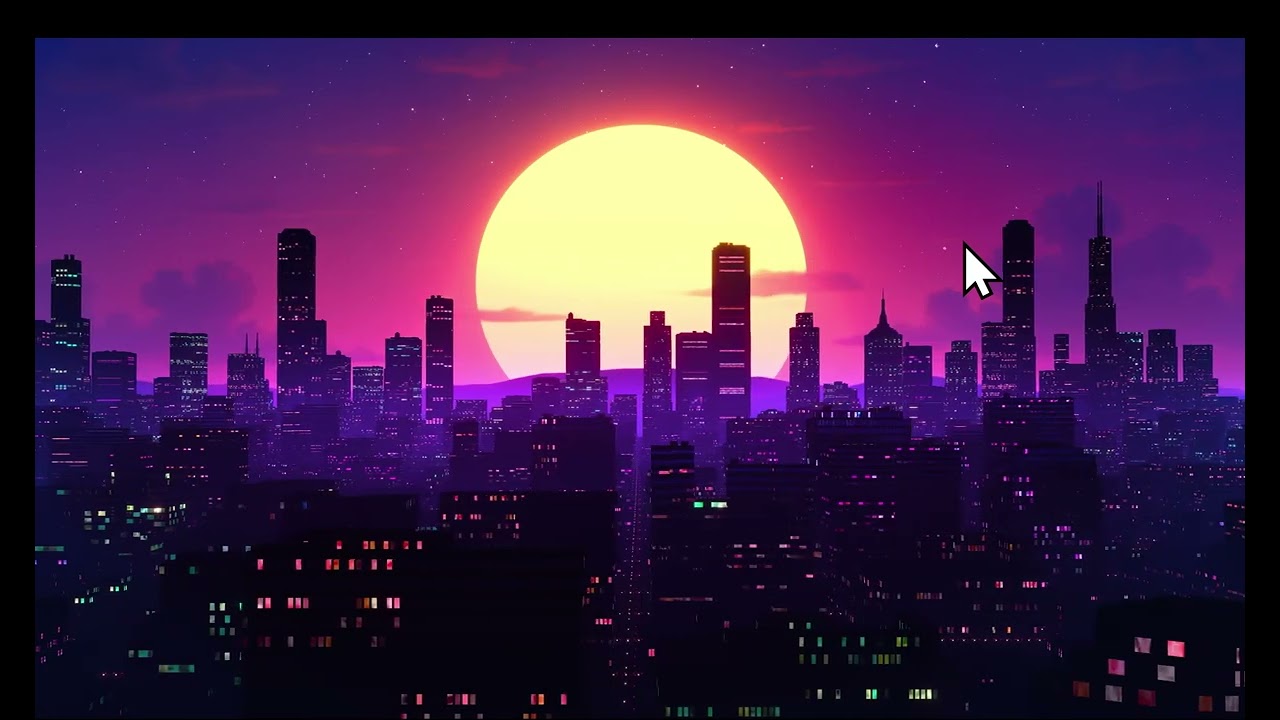 City lively wallpaper