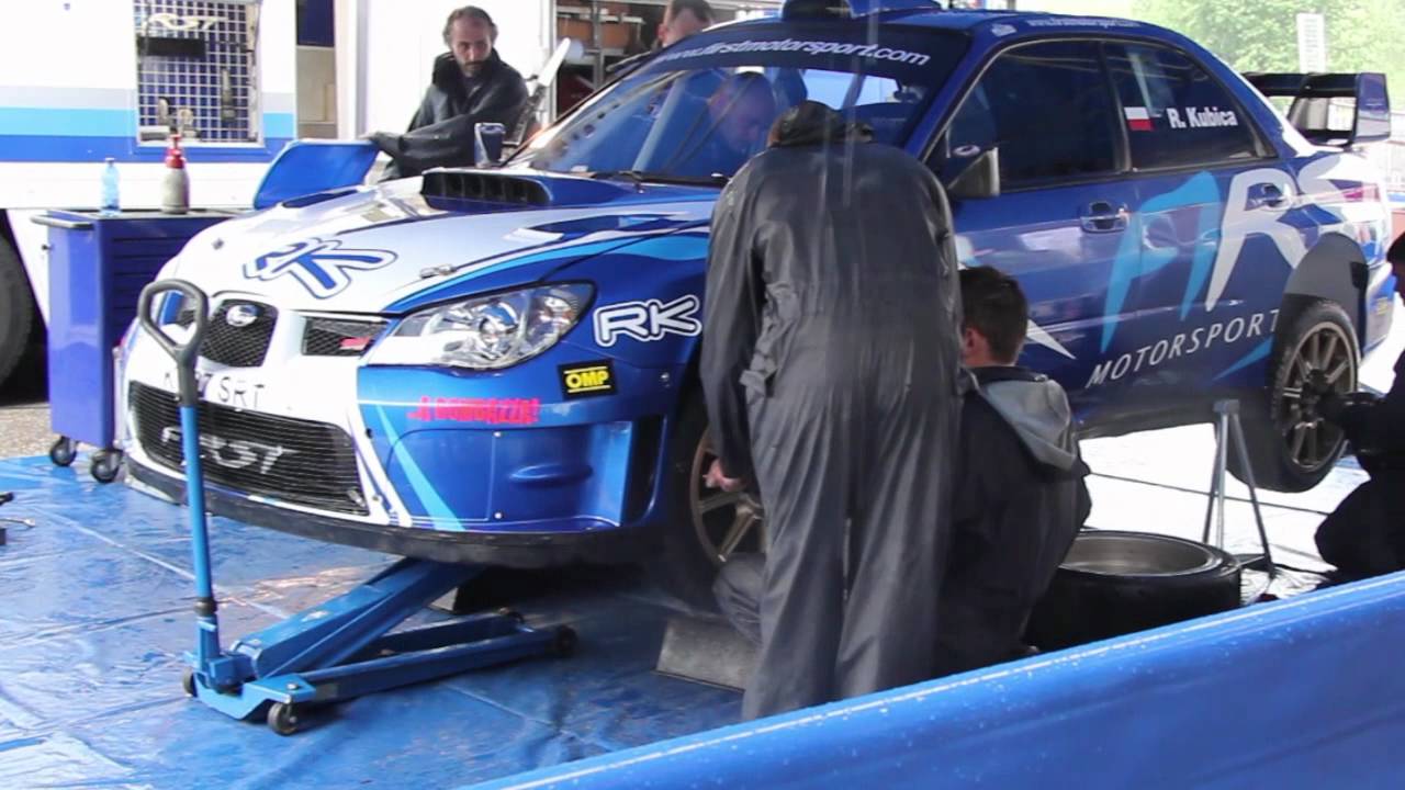 Le prove di Robert Kubica in Trentino