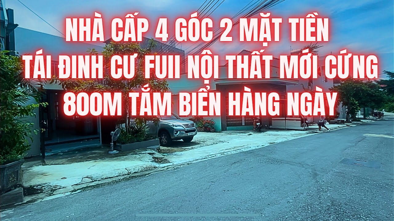 Chủ Cần Bán Căn Nhà Cấp 4 Góc 2 Mặt Tiền Cách Biển 800M Tái Đinh Cư Hòn Xện Bắc Nha Trang 