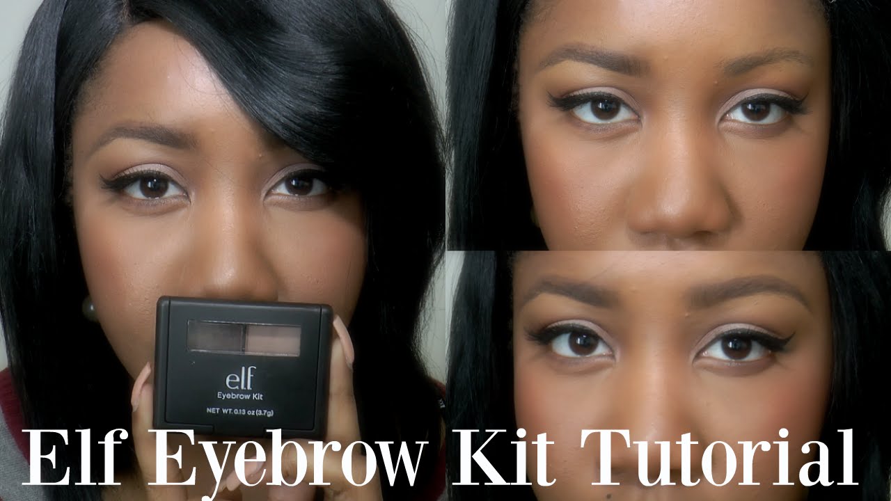 $3 Bomb Brows?! | Elf Eyebrow Kit Medium| Tutorial