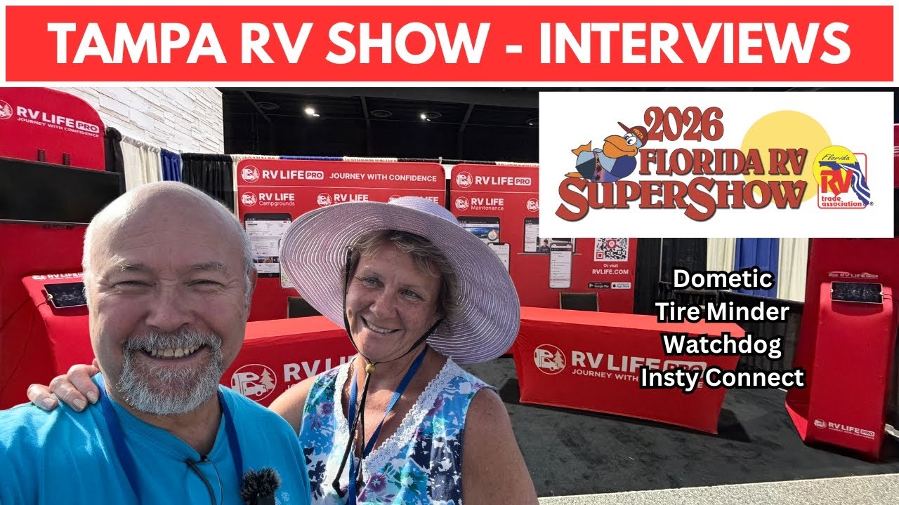 Ещё больше интересных открытий на выставке Super RV Show.