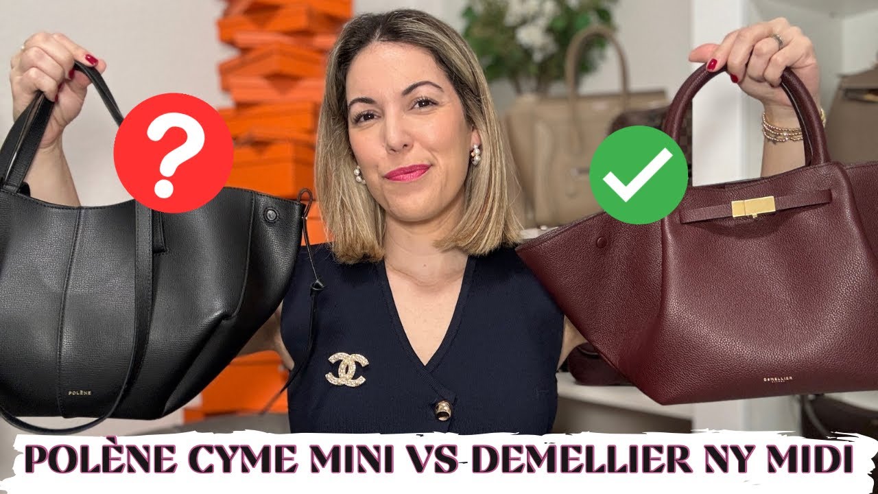 WATCH THIS VIDEO BEFORE BUYING! 👜 Polene Cyme Mini vs Demellier NY Midi